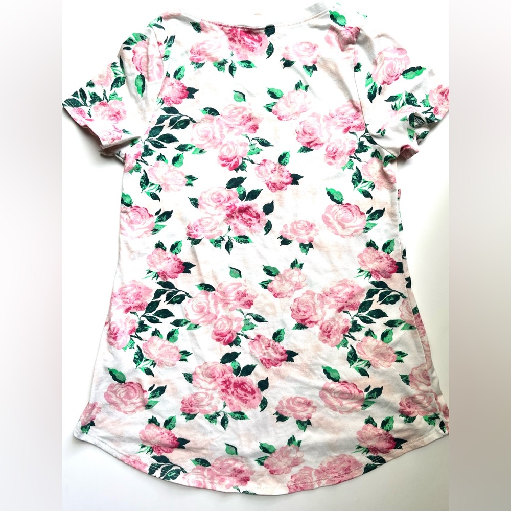 LuLaRoe Pink Floral Top